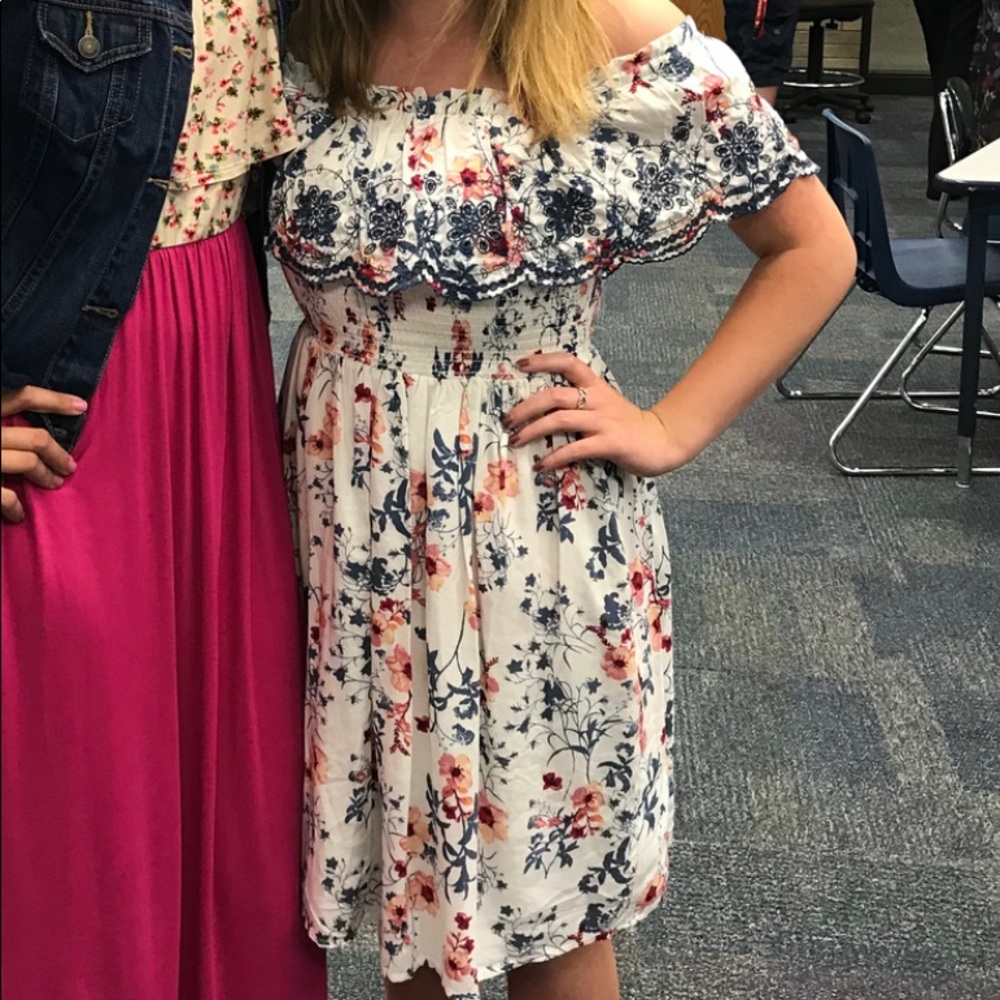 Floral dress (right)